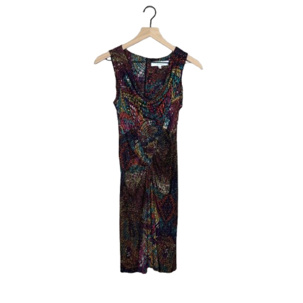 TRINA TURK 100% Silk Multicolor Dress
